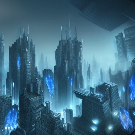 Burning blue