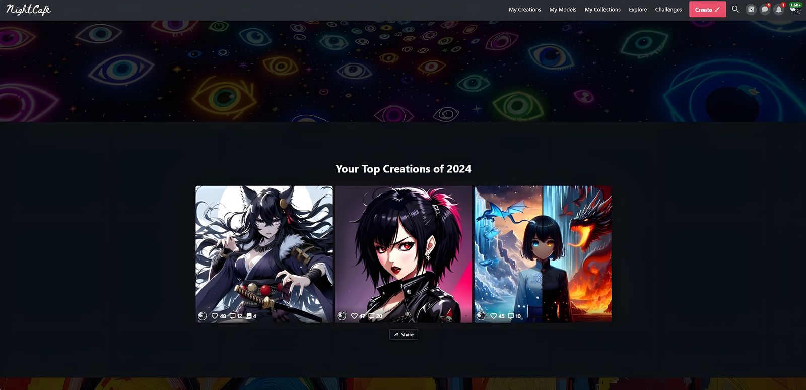 My top 3 creations of  2024