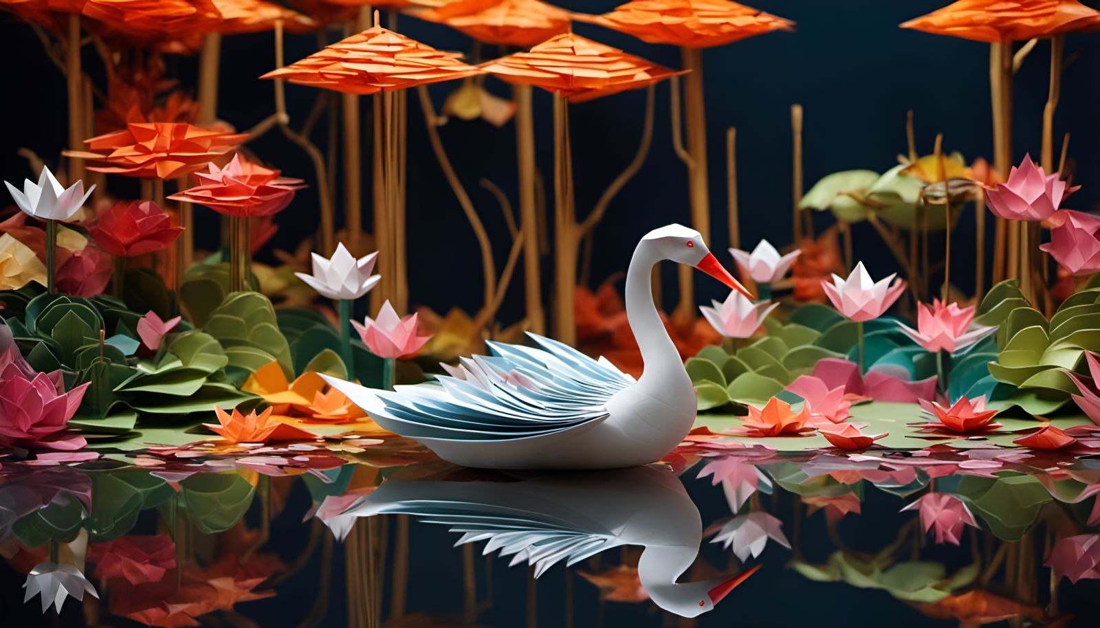 World of the Blue Swan  by @robyngirl