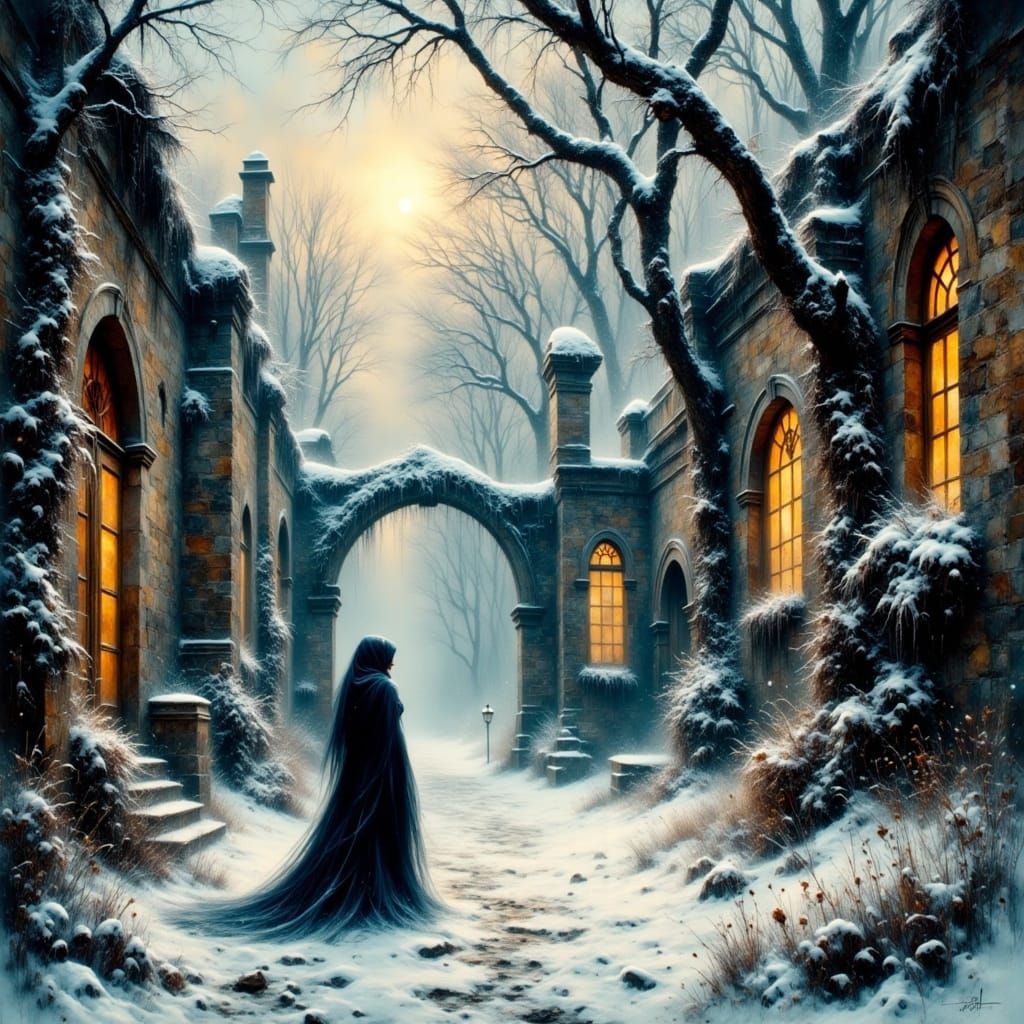 Soft Winter.  by @KiwiJellyBean