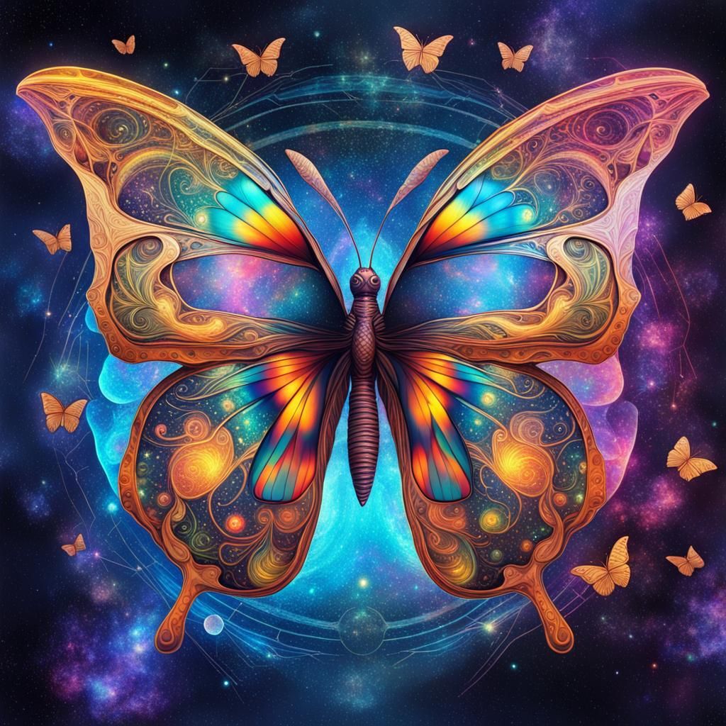 Butterfly - AI Generated Artwork - NightCafe Creator