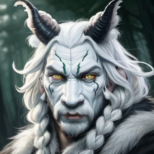 Cernunnos wolf - AI Generated Artwork - NightCafe Creator