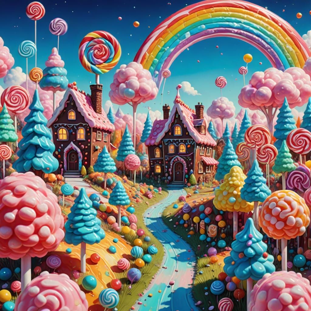  made of candy,   by @Tilted25