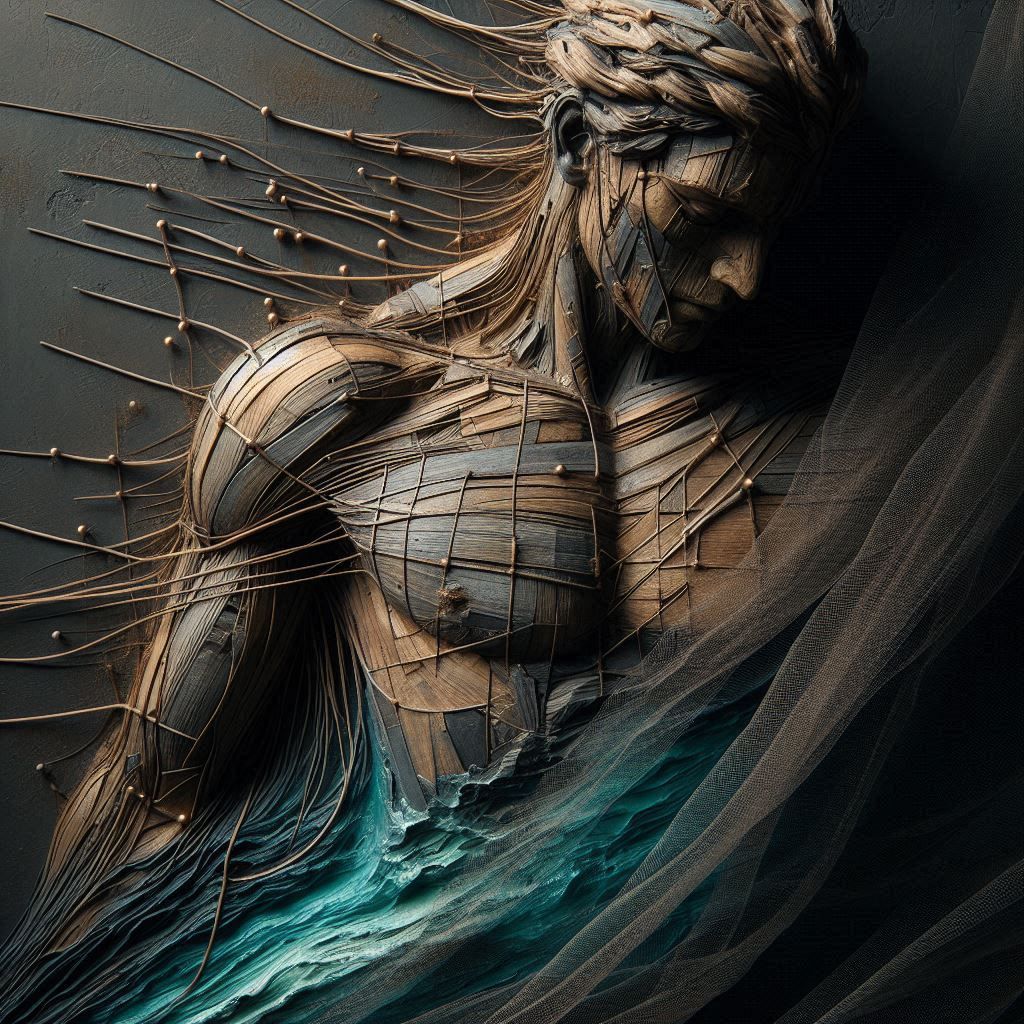 Almost alive sculpture