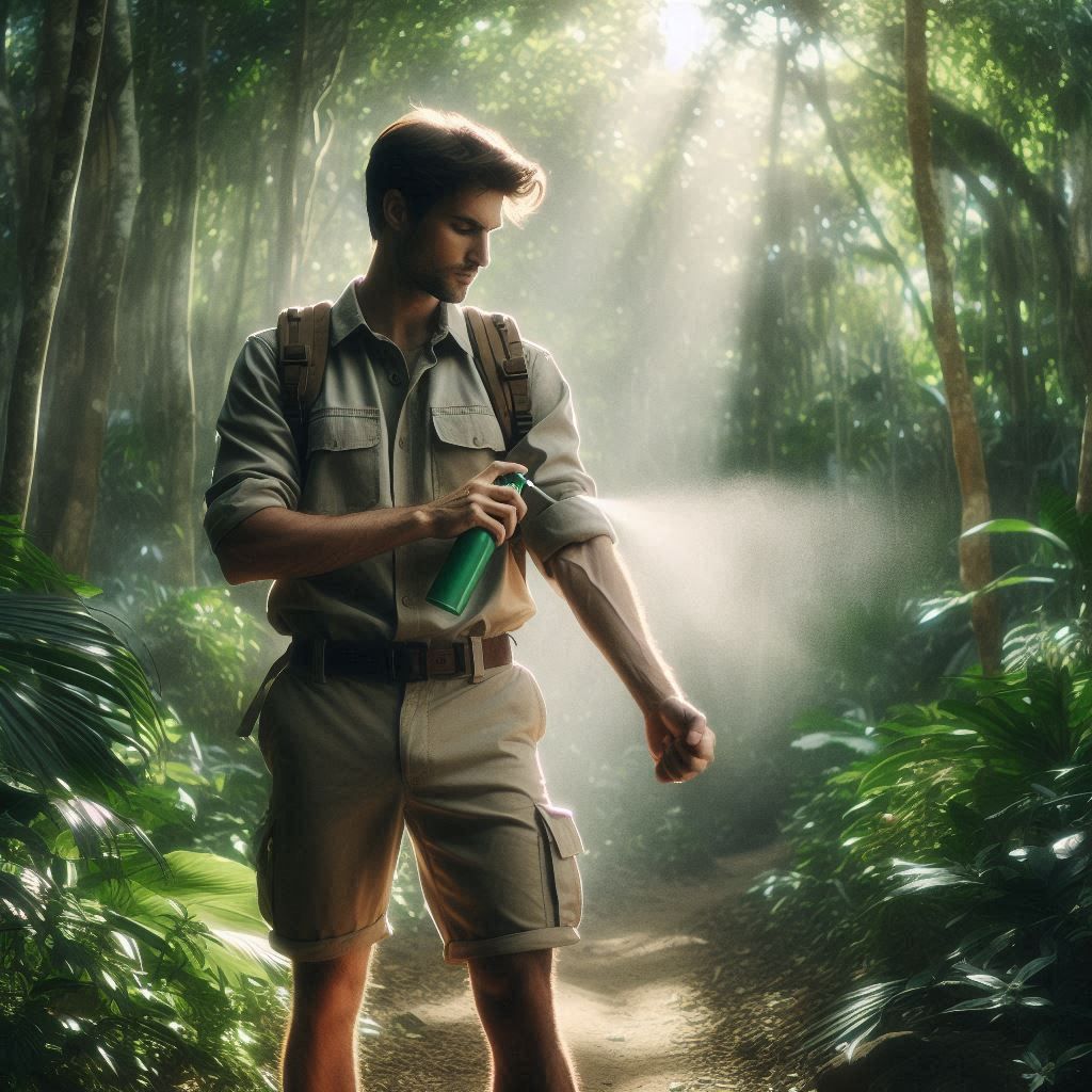 Insect repellent to deter mosquitos