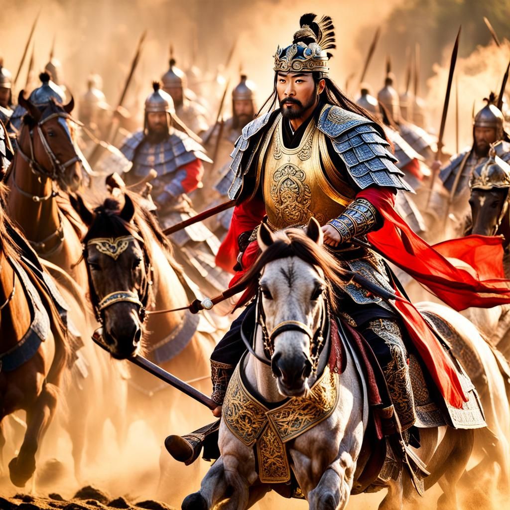 Cao Cao at the Battle of Red Cliff