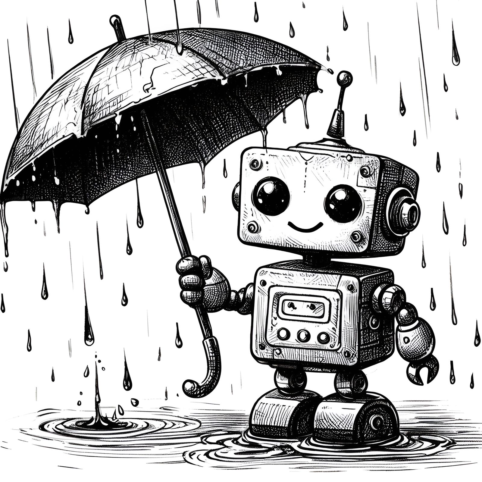 “You can use mine. I’m waterproof.”