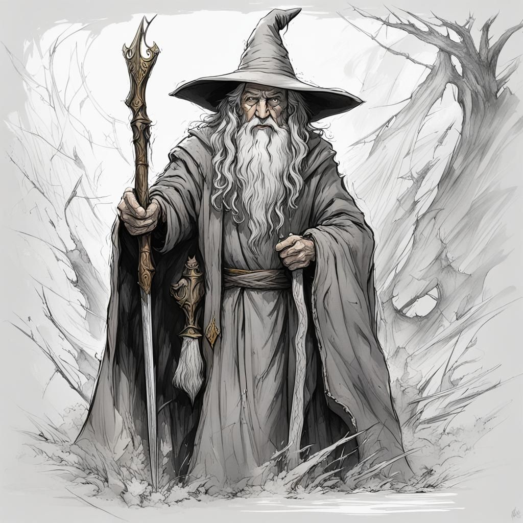 Gandalf  by @undefined
