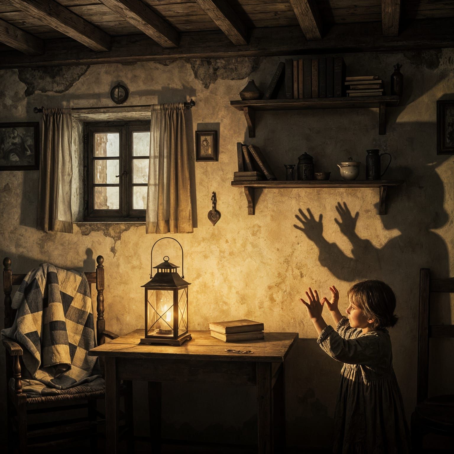 Shadows off the Lantern  by @AntonioF