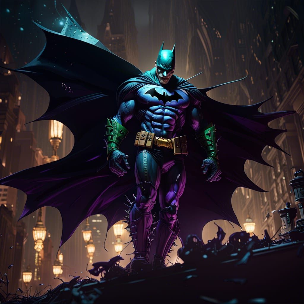 Batman estilo coringa