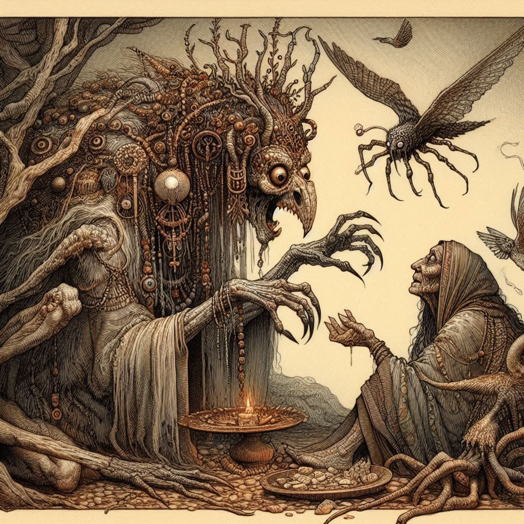 BABA YAGA DRAWING #2