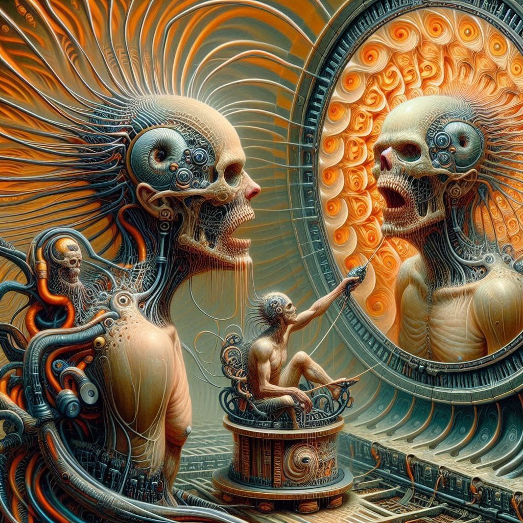 Cloning retains nothing of the immemorial and narcissistic dream of the subject's projection into his ideal alter ego, s...