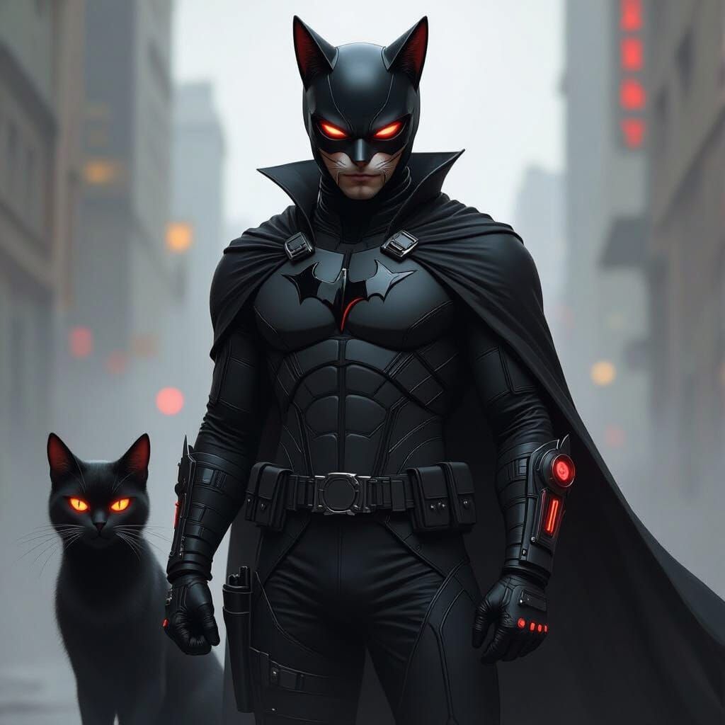 CatMan (Daniel Felix) — The Mysterious Antihero

CatMan (Daniel Felix) is an antihero and friend of Conet. He wears a full black mask that h...