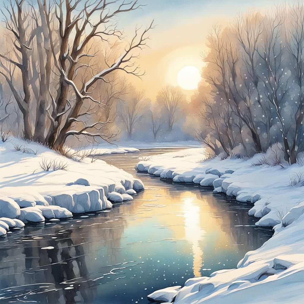 Winter Riverscape