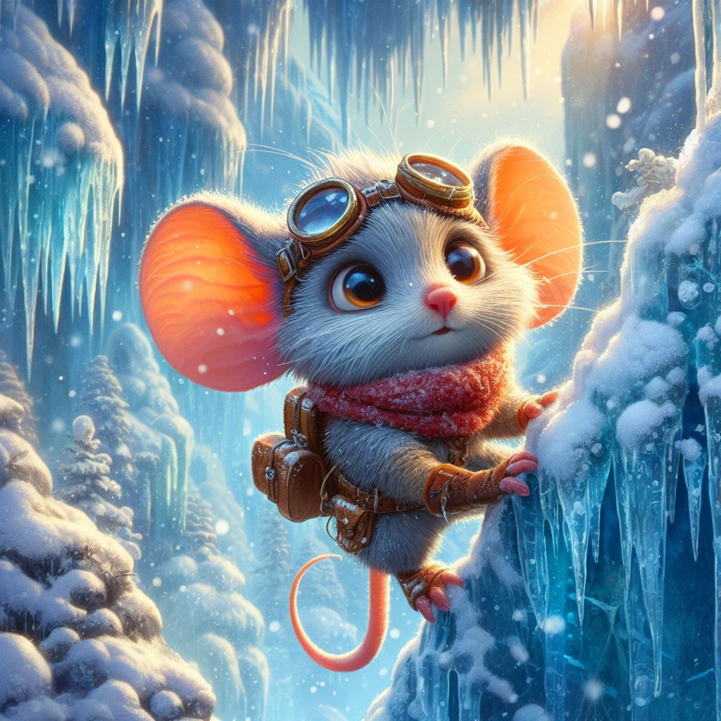 A wee little ice climbing adventure (a 4 image story)