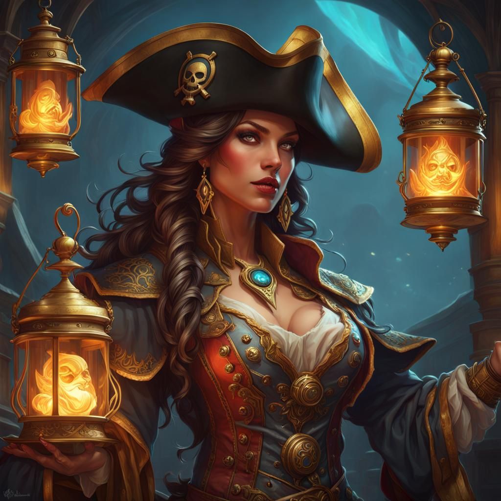Pirate Queen and the Abyssal Lantern