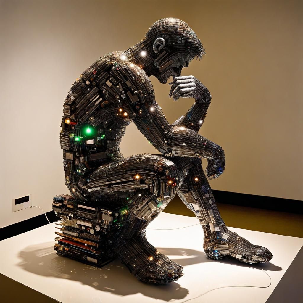 Recycled Thinking Machines  by @GeoDave