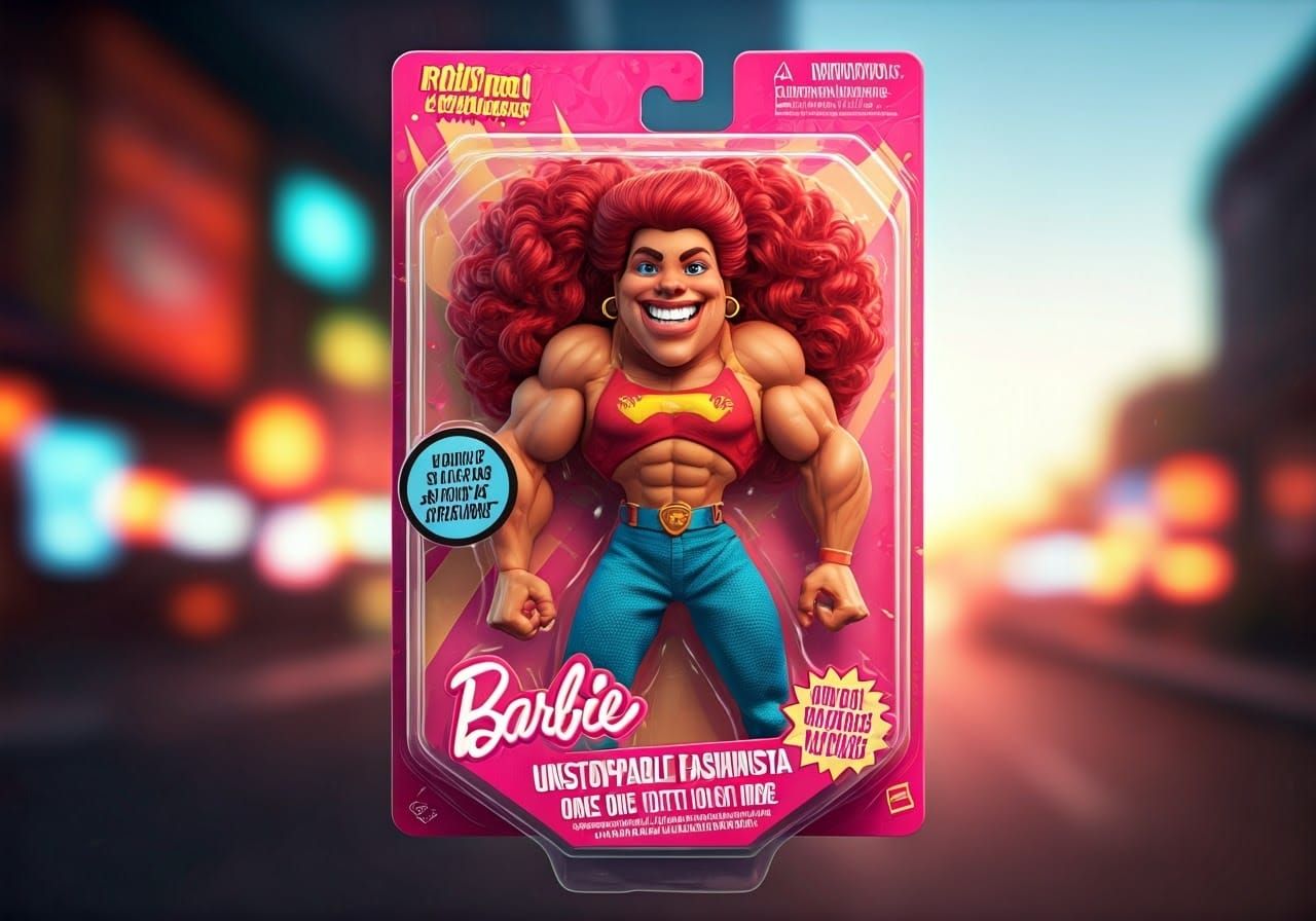 New Barbie-Heroine  by @Philemon