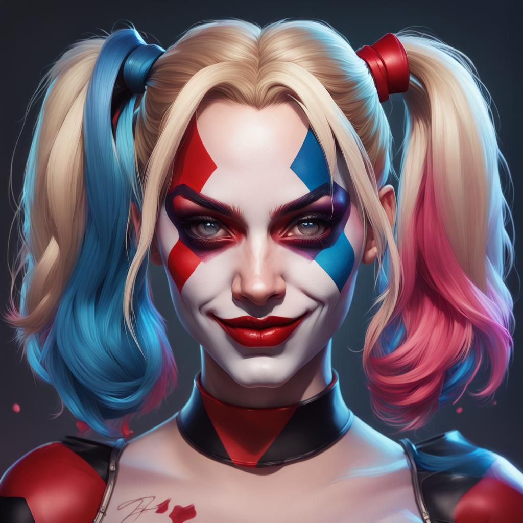 Harley Quinn - AI Generated Artwork - NightCafe Creator