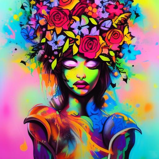 Vibrant - AI Generated Artwork - NightCafe Creator