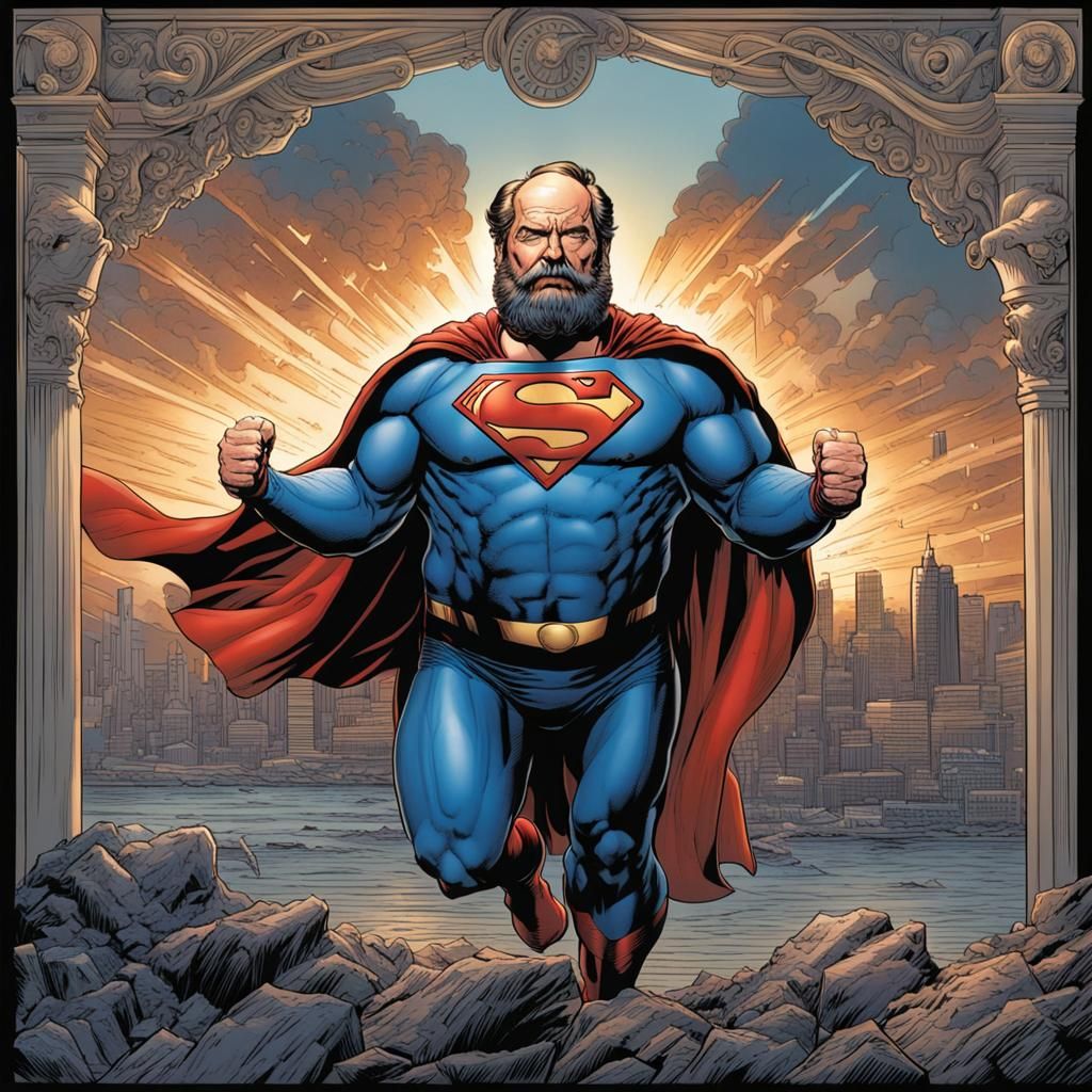 President James Garfield as Superman Mark Brooks and Dan Mum...