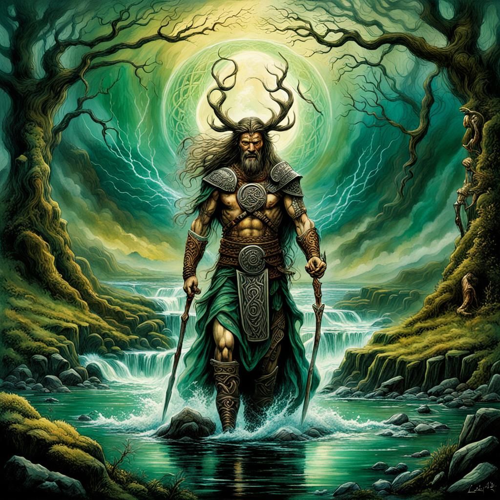 Tuatha Dé Dannan  by @titinette