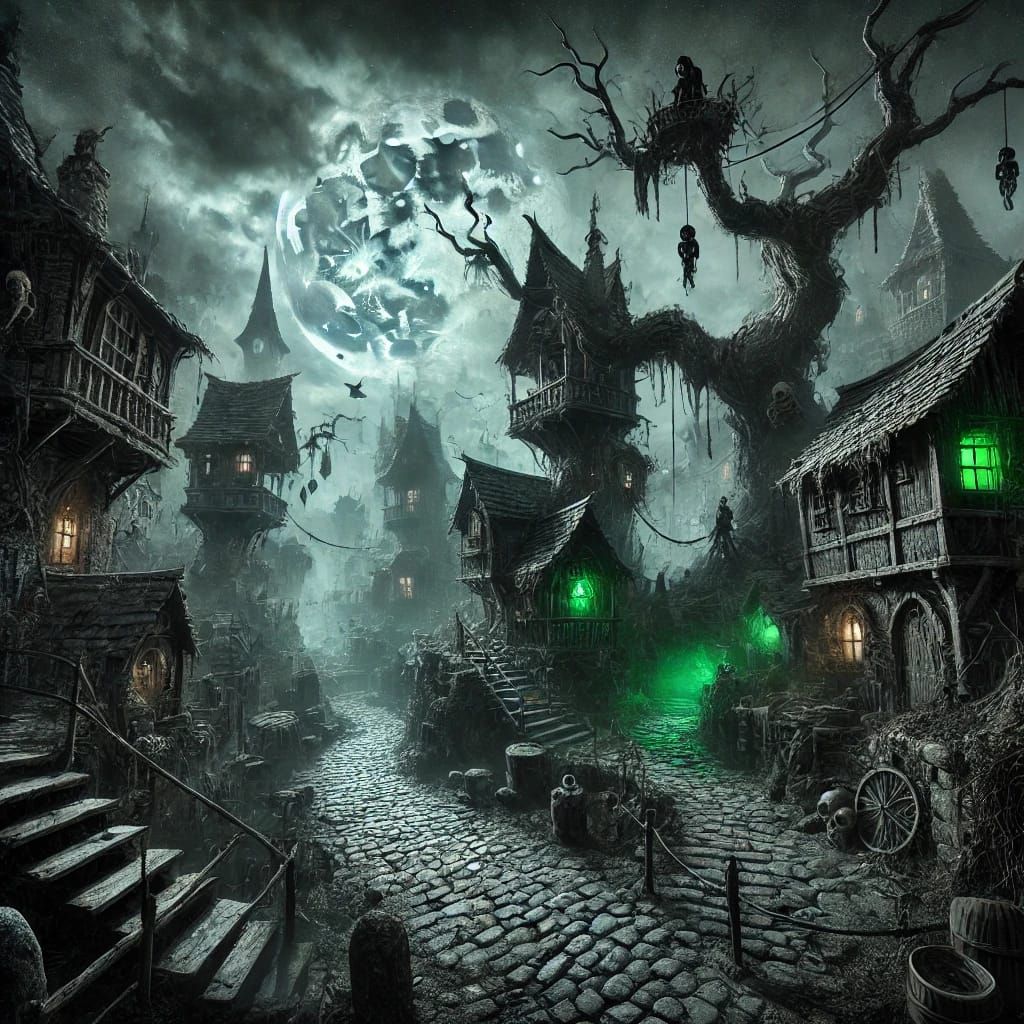 A witch's village