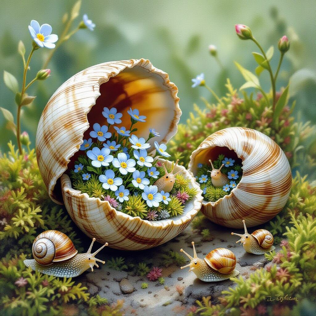 Snail  by @Sumaya Ali