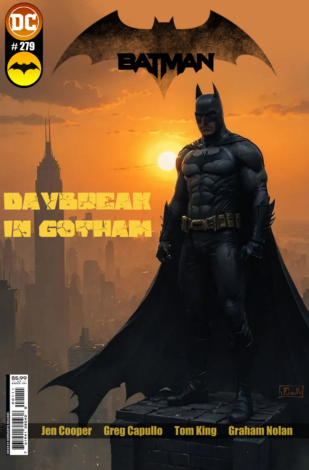 Batman #279 Daybreak in Gotham