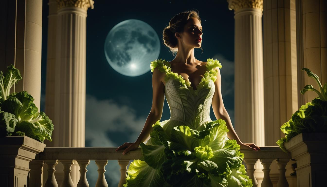 Elegant Lettuce Dress  by @The Leycer