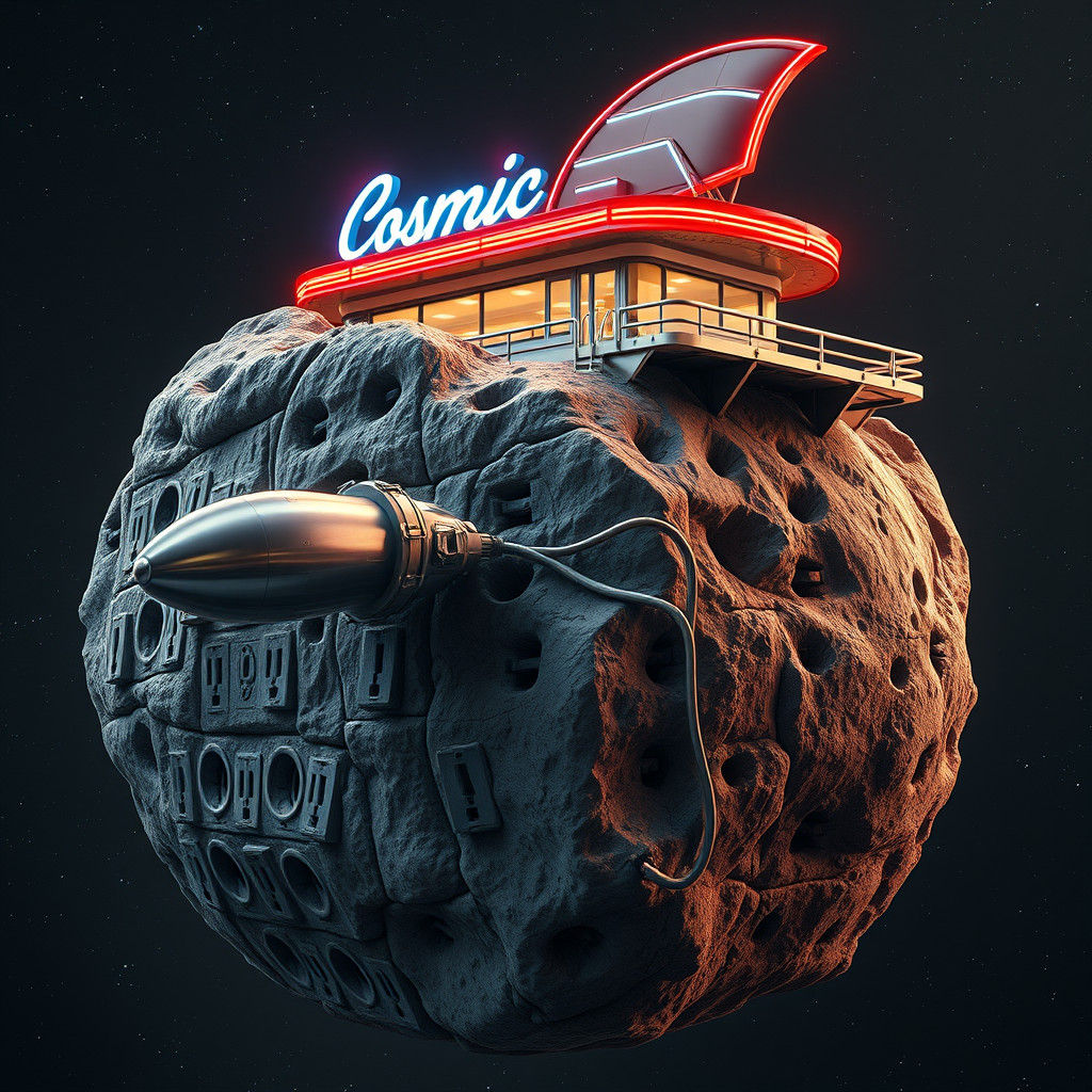 fast charging station for spaceships  by @Olchap