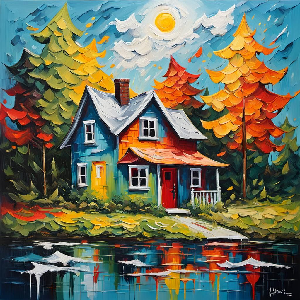 A cute cottage