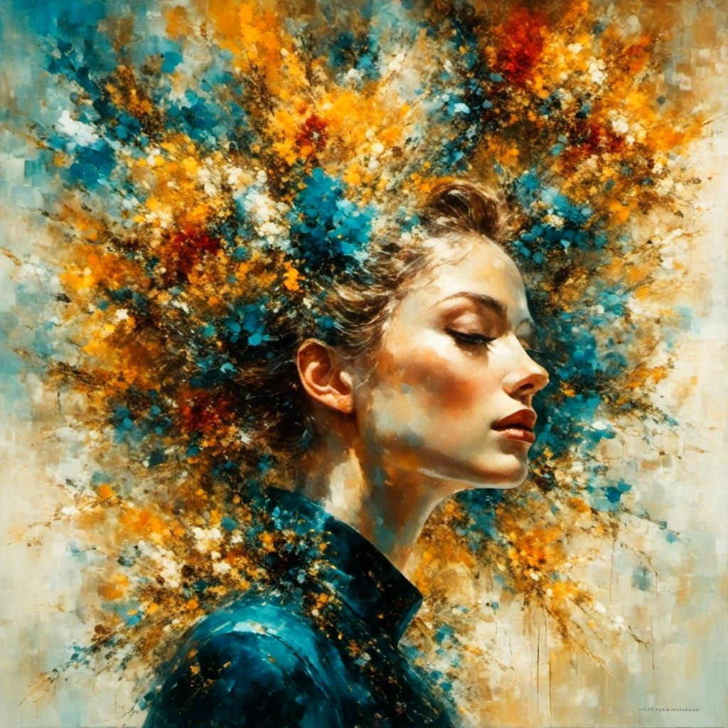 <lora:Dreamscapes:1.0>Surreal dreamscape spilling out of the mind 