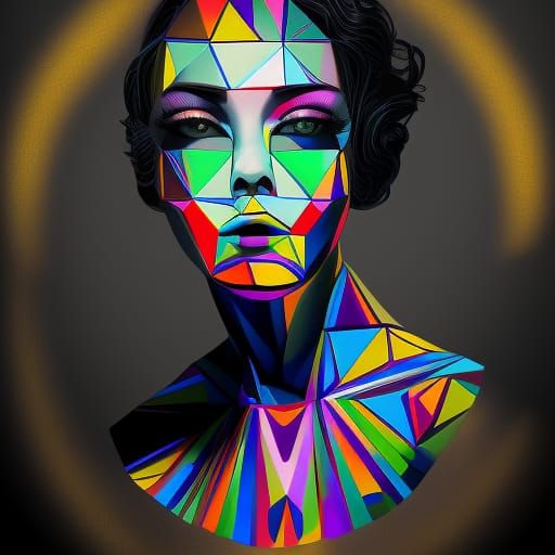 diosa ira visto desde la matrix - AI Generated Artwork - NightCafe Creator