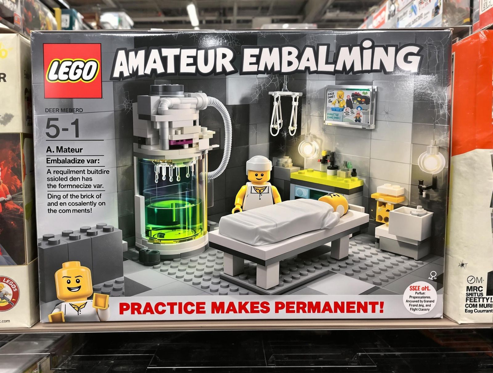 Lego Amateur Embalming Deluxe* Set, $119.99