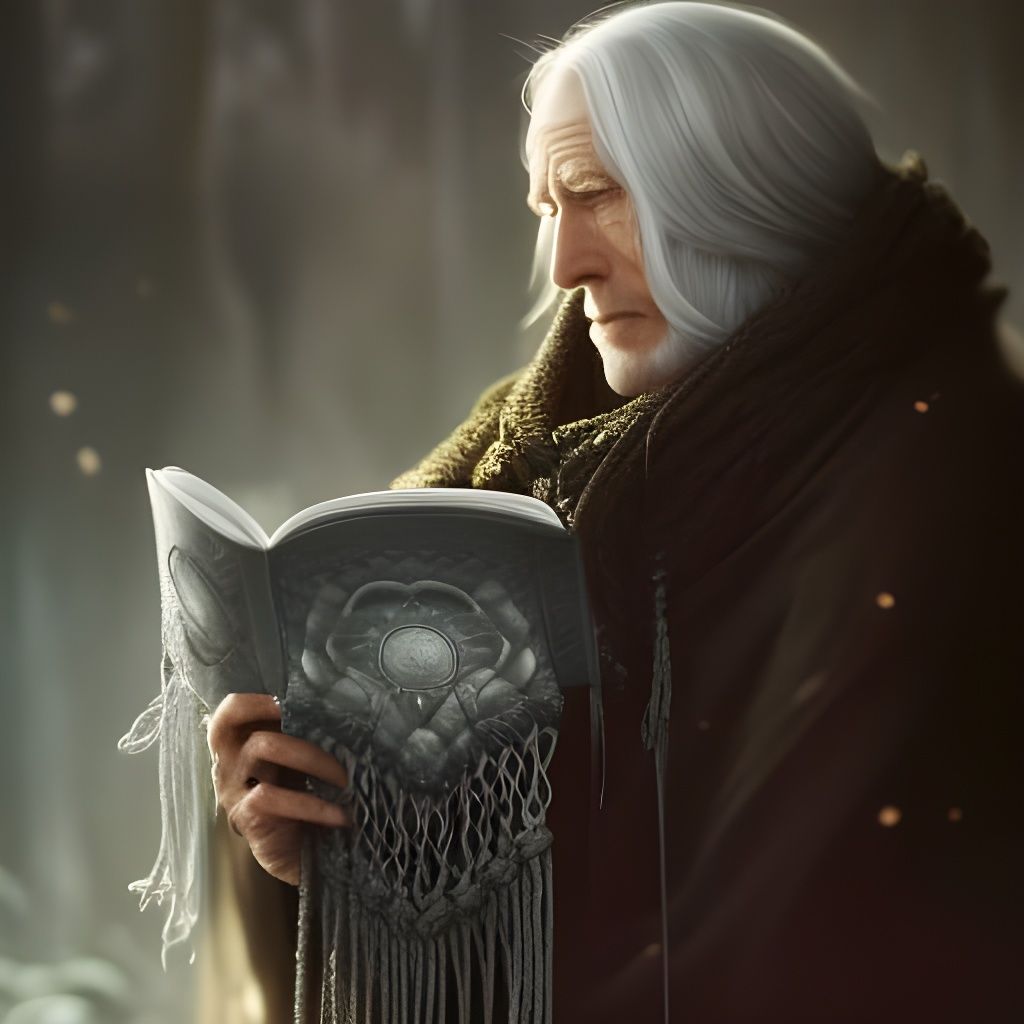 Reading from His Journal
