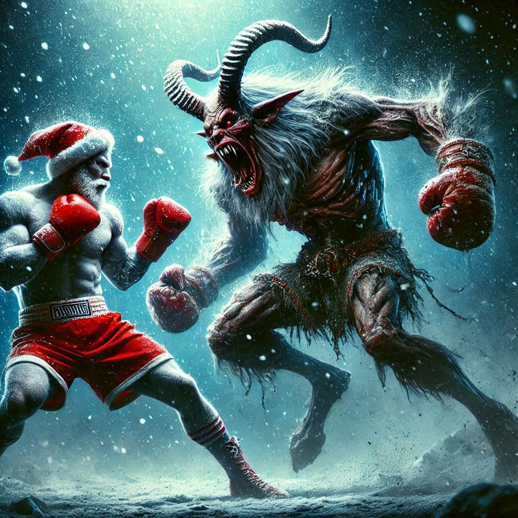 Santa vs Krampus