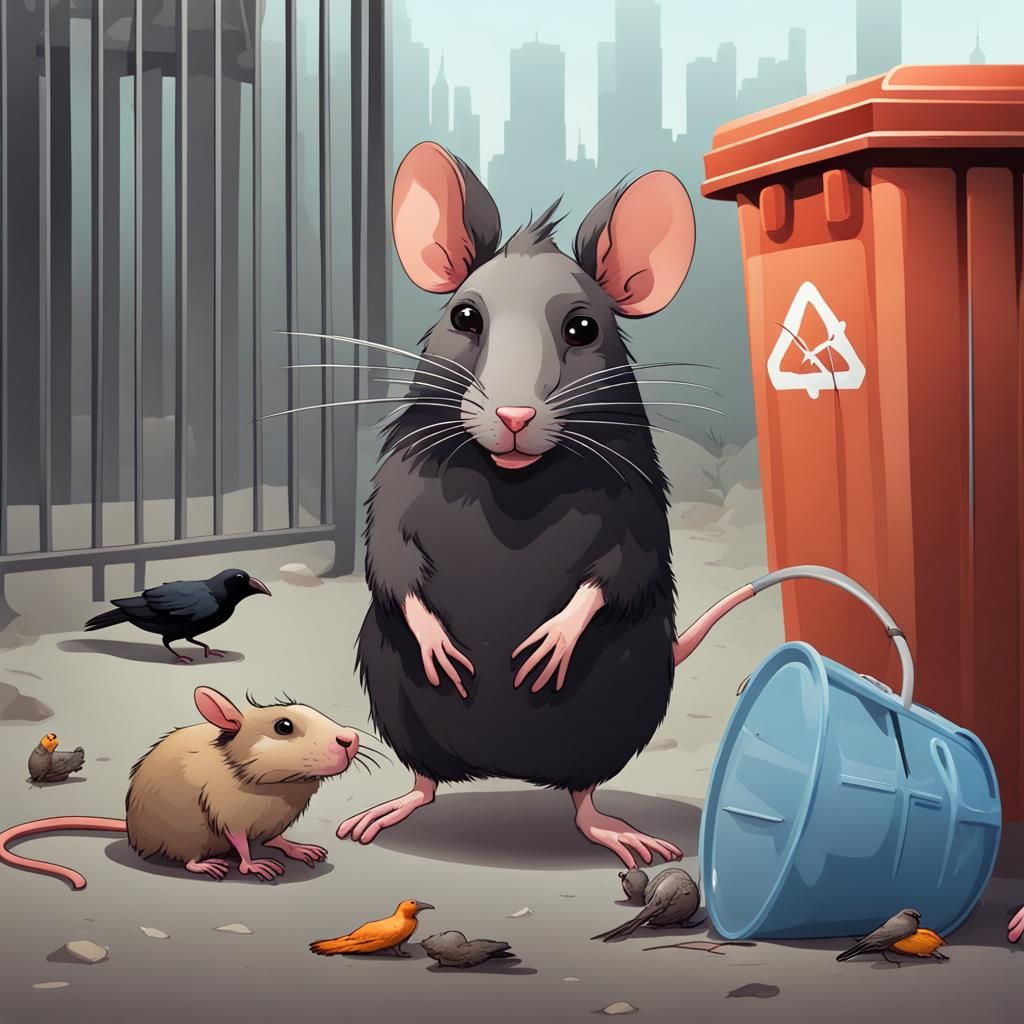 Economic indicator- rats are getting bigger