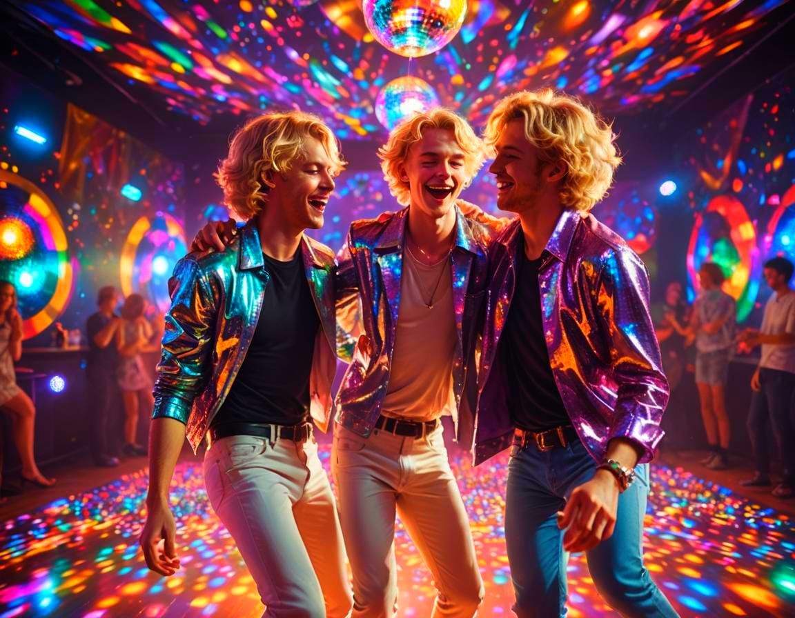 Disco night  by @Nanou the only real one