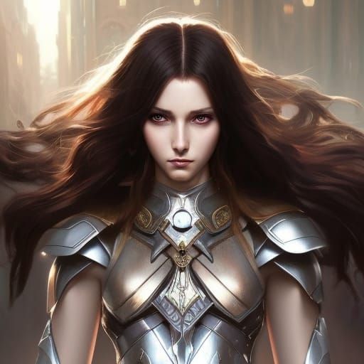 Fantasy Gladiator Portrait - AI Generated Artwork - NightCafe Creator