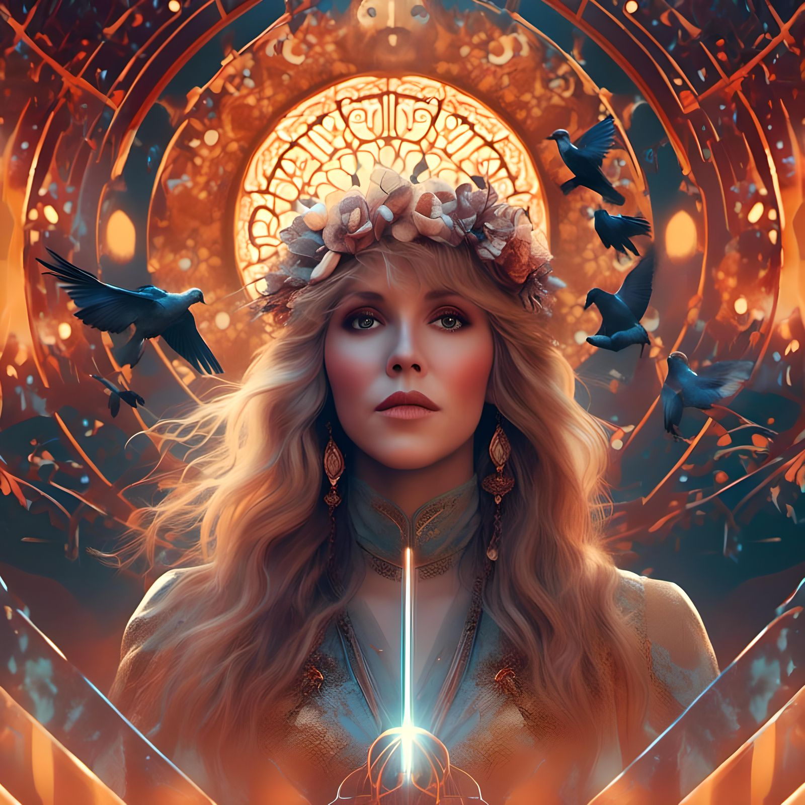 <lora:SuperHyperrealism:1.0> Stevie Nicks 1970s Getty images...
