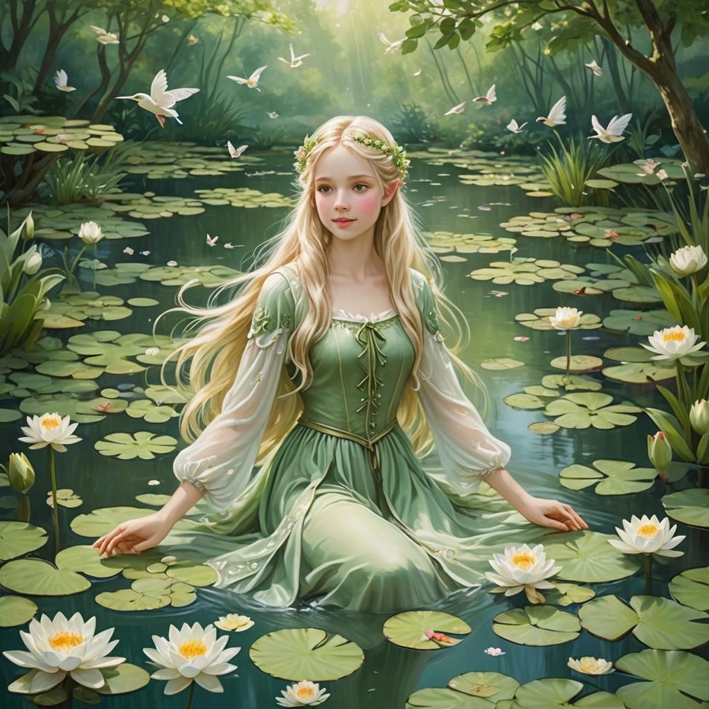 Green pond