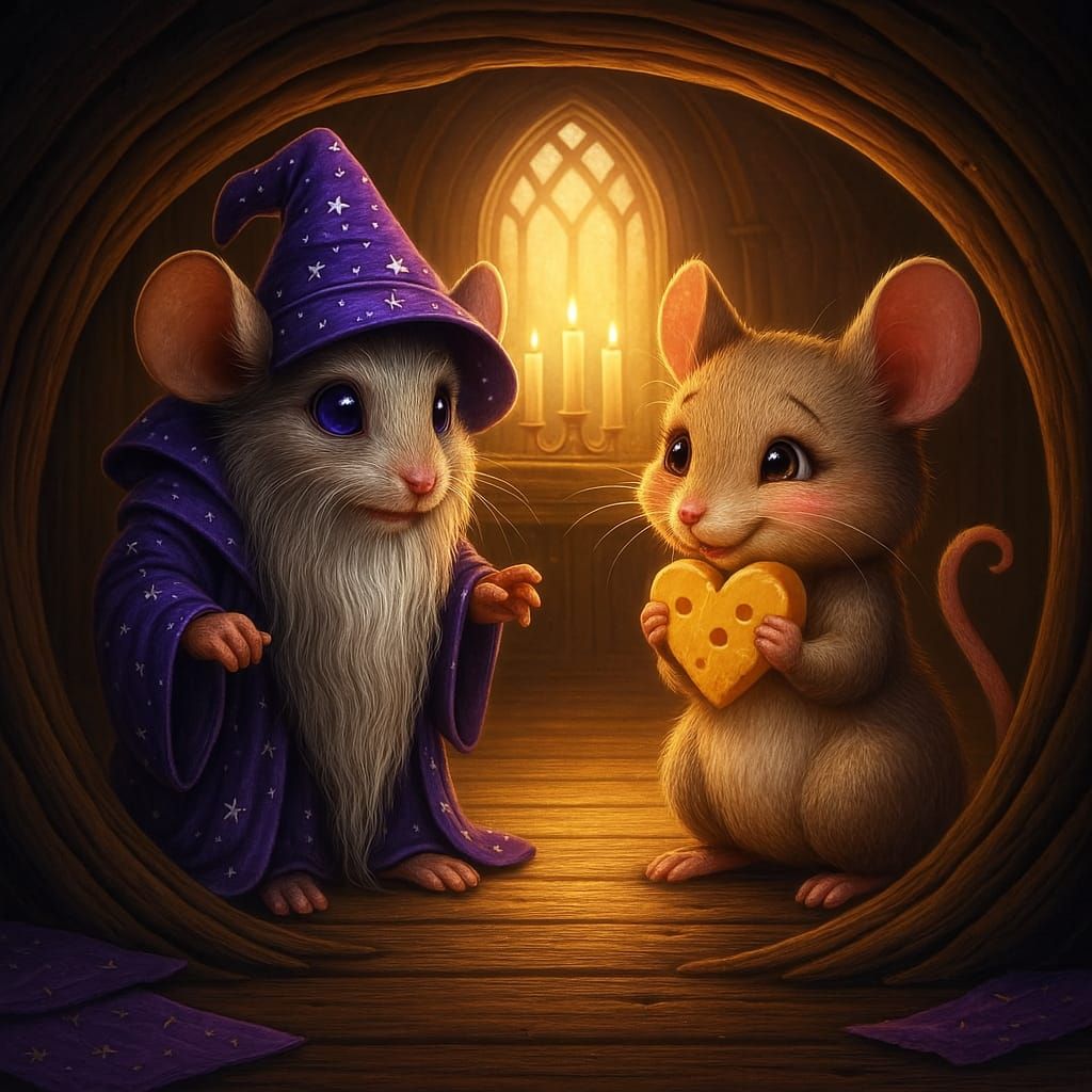 shy bashful Aurelia Nibblewick cute meet with the wizard