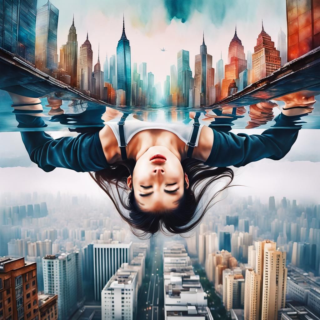 Upside Down in The Dream World  by @Naripan LSL