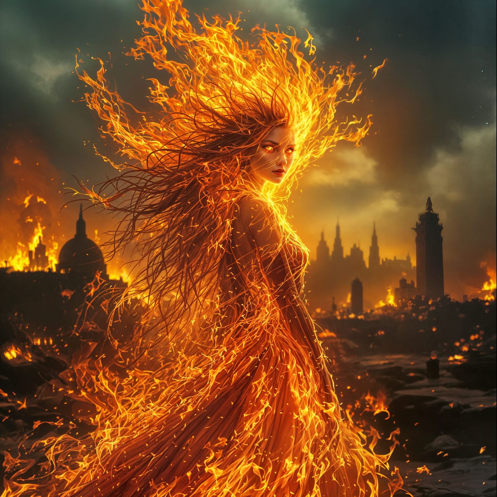 This gurl is on fire  by @Rachel