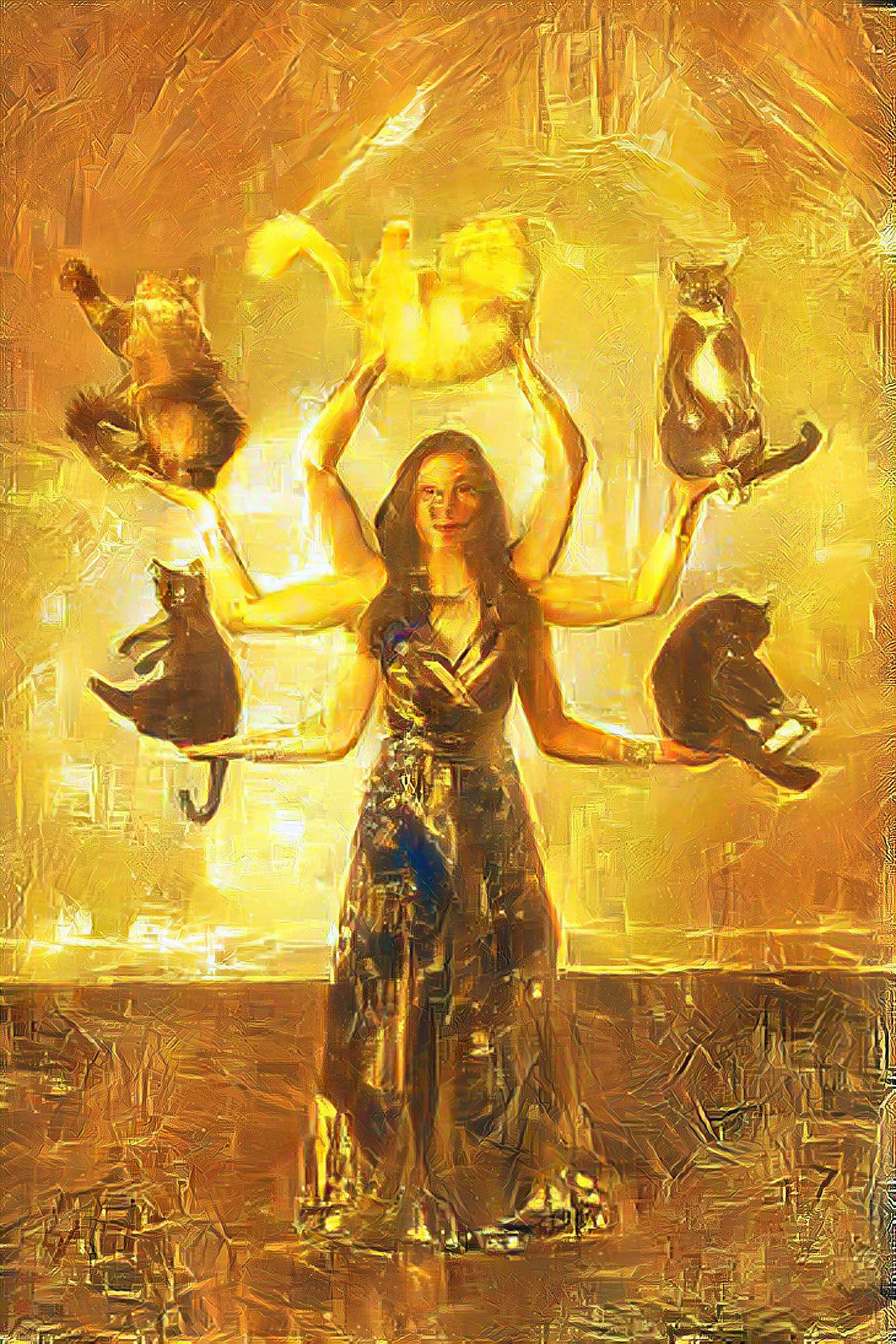 Cat goddess