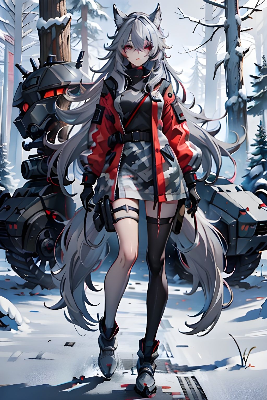 Mercenary Wolf Girl