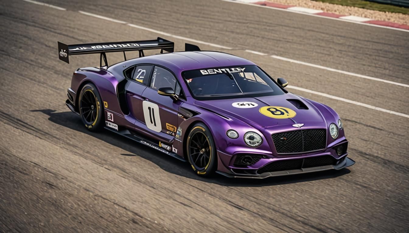 Bentley Bentayga GTP RACE CAR WITH SLEEK DESIGN, ON TRACK PH...