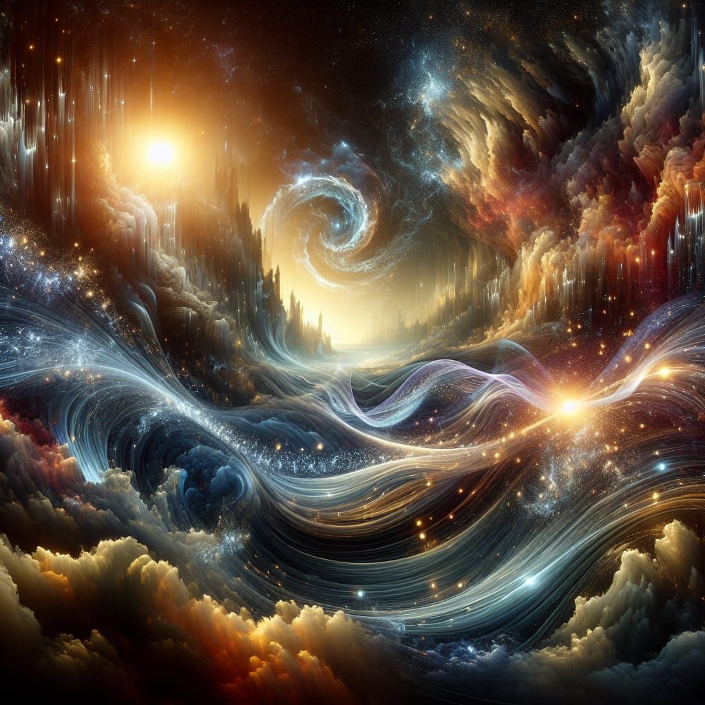 Wave particle duality Epic cinematic brilliant stunning intr...