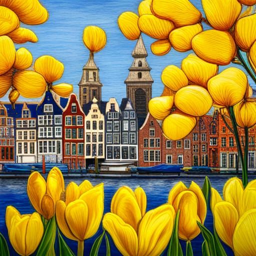 Tulips from Amsterdam III